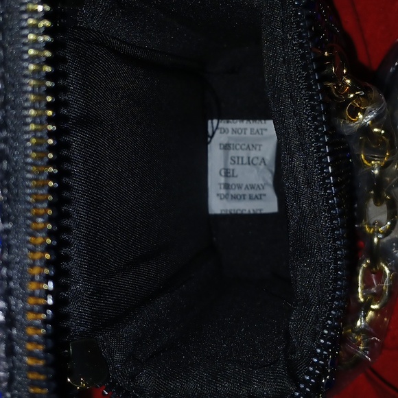 Blue Rhinestone Mini Bag - Picture 8 of 11